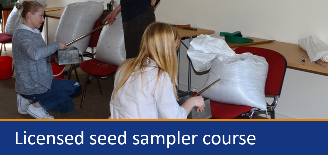 Licensed seed sampler course